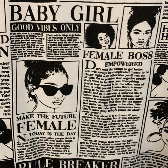 Vibe N - Black and White Top - NWOT - Picture 6 of 10